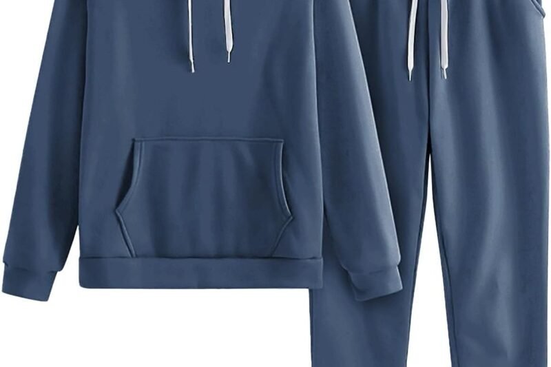 Jogger Sets for Women 2 Piece Lounge Sets Fall Sweatshirt Sets Outfits Matching Sweatsuits T