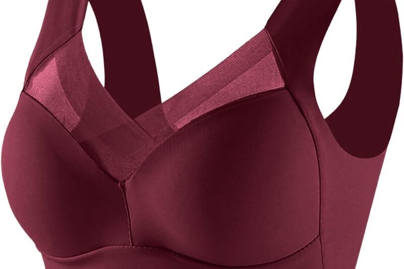 Zen Chic Bra – Seamless Powerful Push Up Wireless Bra Lift Full-Figure Posture Correcting Bra Ice Silk Anti Sagging Bra