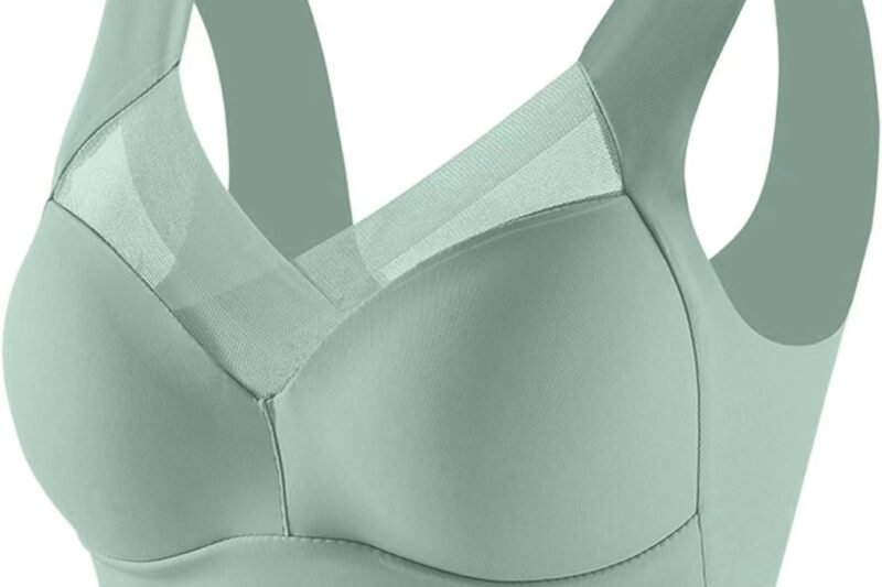 Zenchic Bra – Seamless Sexy Push Up Wireless Bra Posture Correcting Bra for Seniors Plus Size Ice Silk Sport Bras