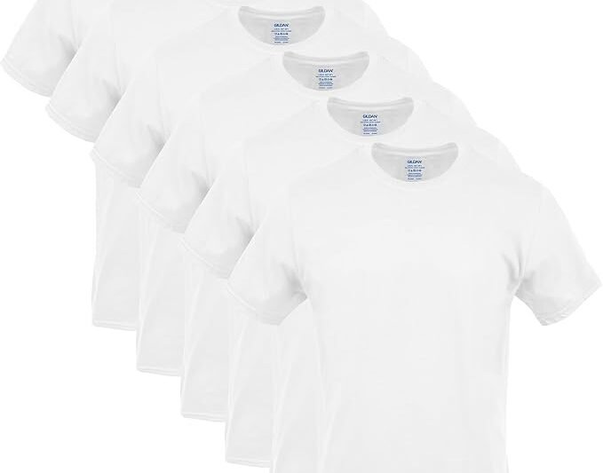Gildan Men’s Crew T-Shirts, Multipack, Style G1100
